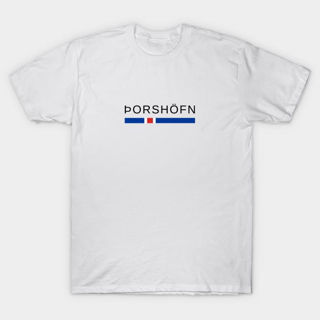 Þórshöfn Iceland T-Shirt by icelandtshirts